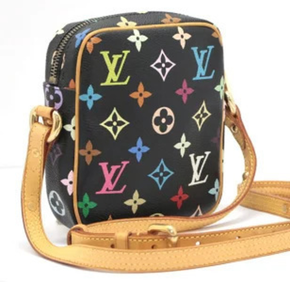 Louis Vuitton Shoulder Black Bag Rift Multicolor